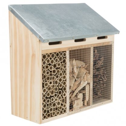 Dreigeteiltes Insektenhotel - 30 × 30 × 14 cm – Bild 2