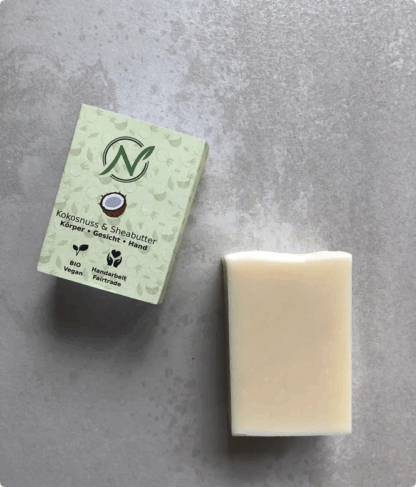 Kokosnuss & Sheabutter Naturbrocken